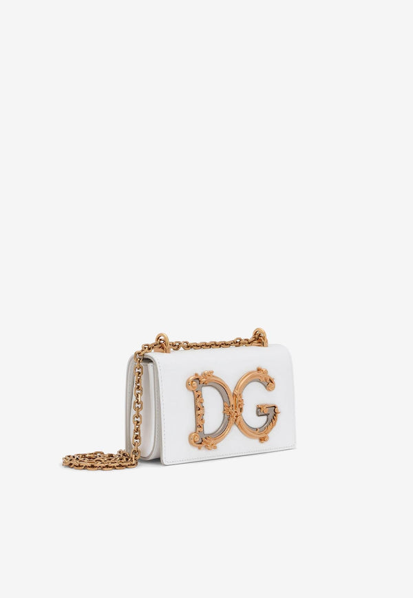 DG Girls Leather Phone Bag