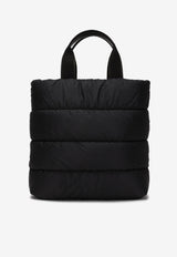 Padded Nylon Top Handle Bag