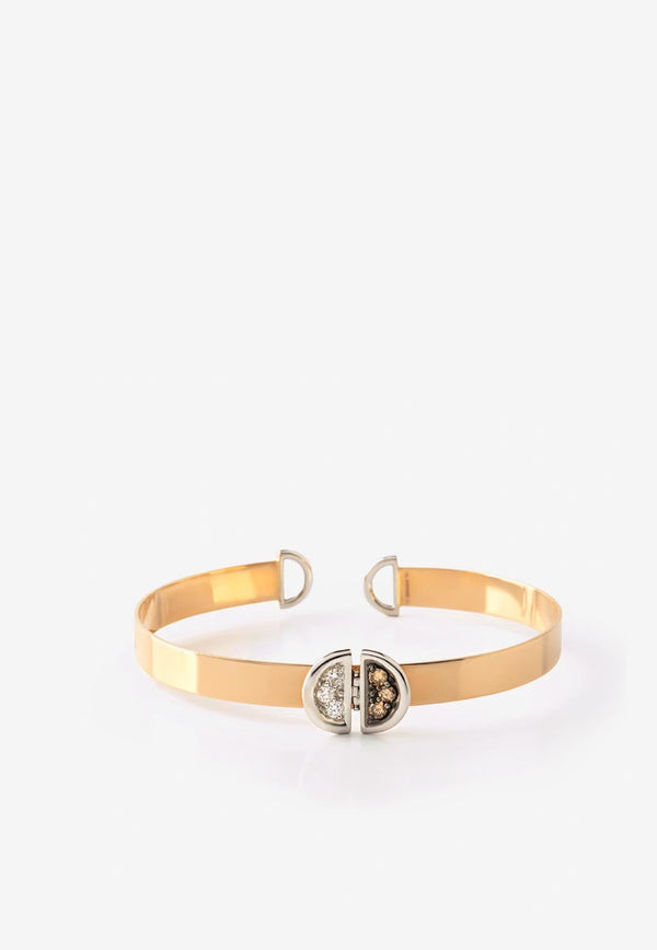 LadyBug Diamond Bracelet in 18-karat Rose Gold