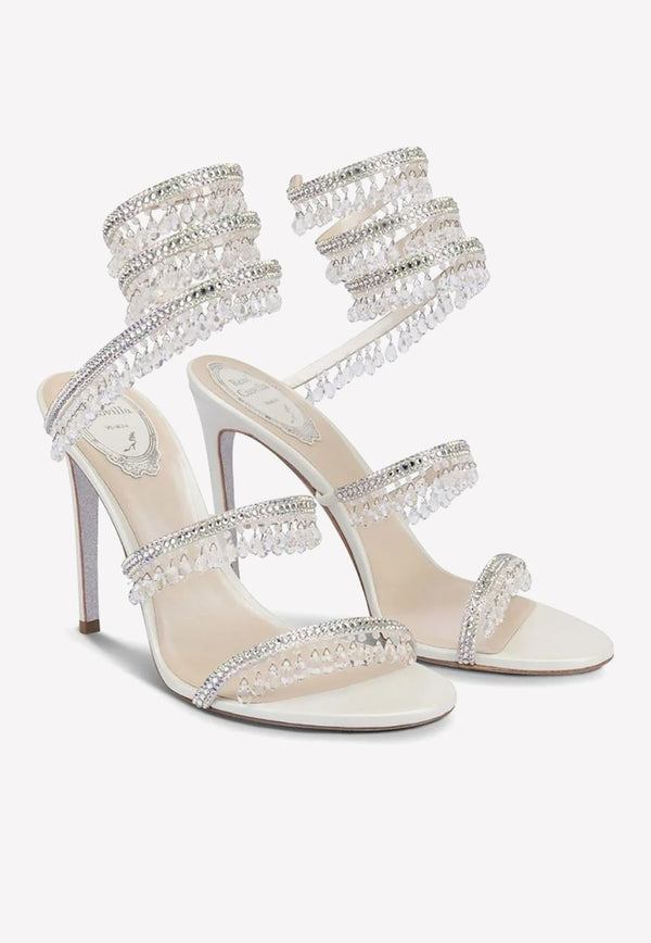 Chandelier 105 Jeweled Crystal-Embellished Sandals
