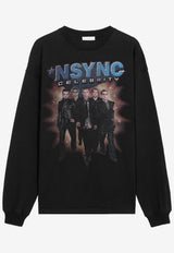 NSYNC Celebrity Printed Sweatshirt