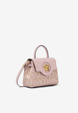Small Medusa All-Over Logo Top Handle Bag