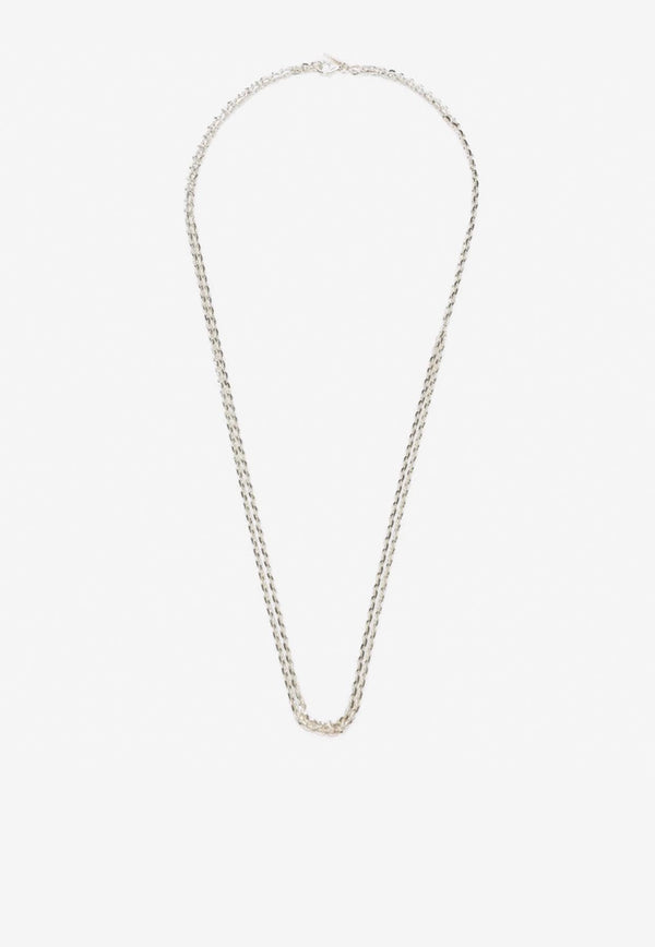 Ice Double Chain Necklace