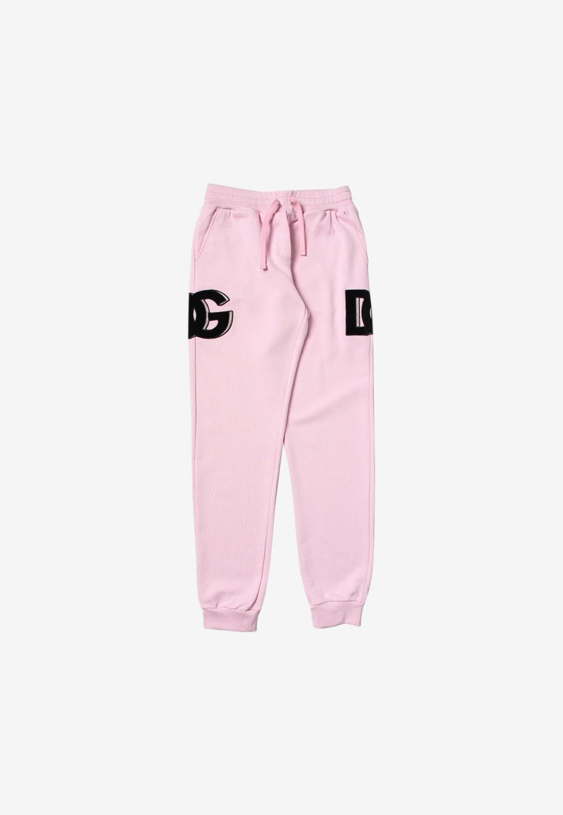 Girls DG Logo Patch Track Pants
