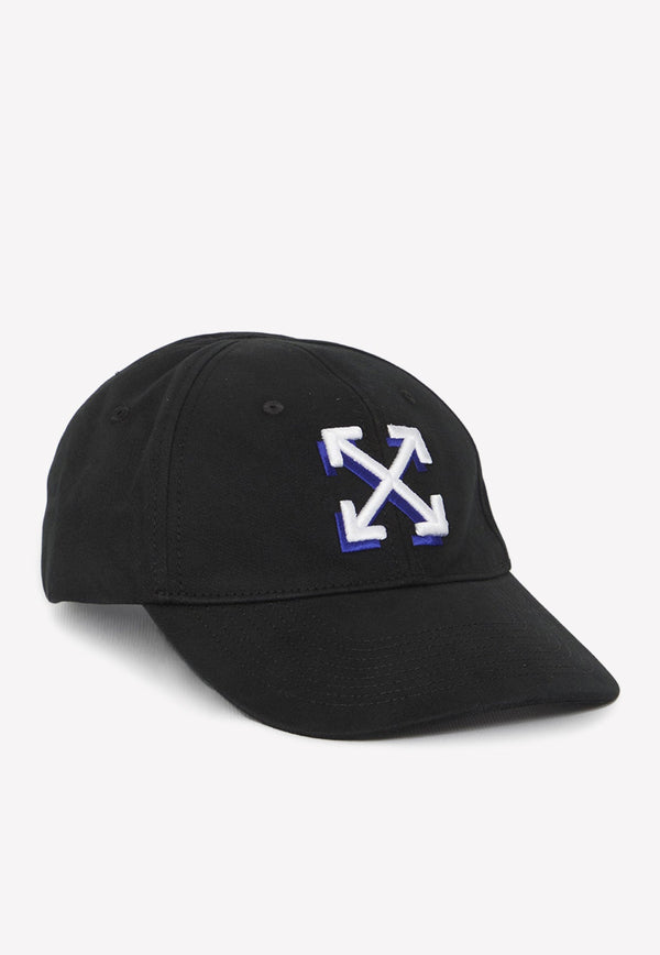 Arrow-Embroidered Baseball Cap