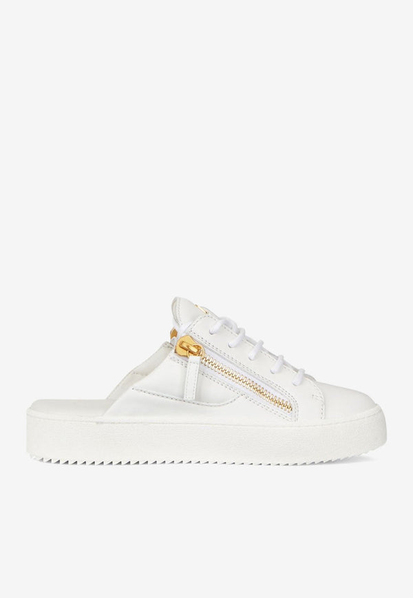 Gail Cut Sabot Sneakers in Leather