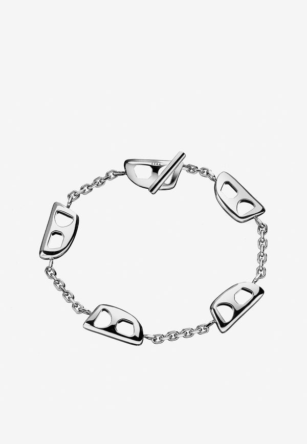 EÉRA Stone Chain Bracelet Silver SOBRPL05U1