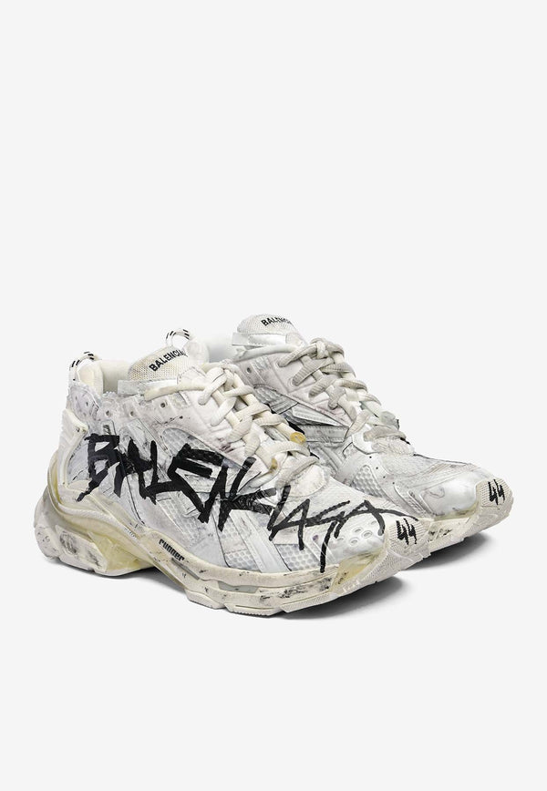 Runner Graffiti Low-Top Sneakers