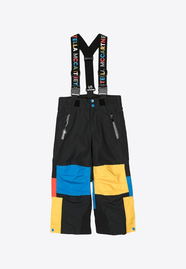 Boys Color-Block Ski Pants
