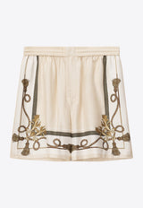 Baroque-Printed Boxer Shorts