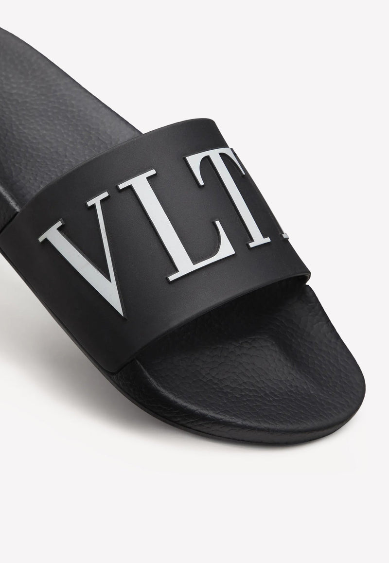 VLTN Rubber Slide Sandals