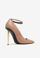 Padlock 105 Pointed Leather Pumps