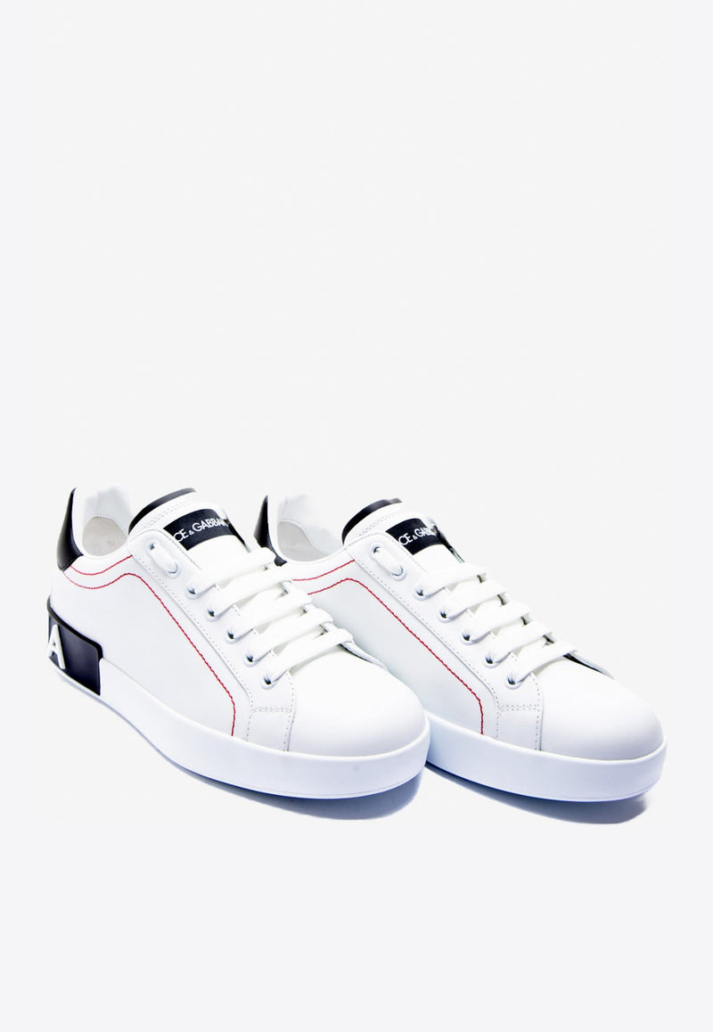 Portofino Low-Top Leather Sneakers