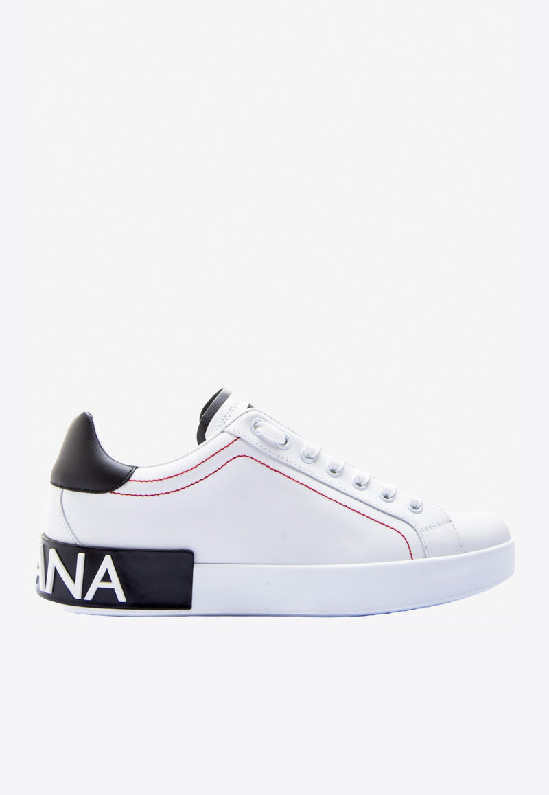 Portofino Low-Top Leather Sneakers